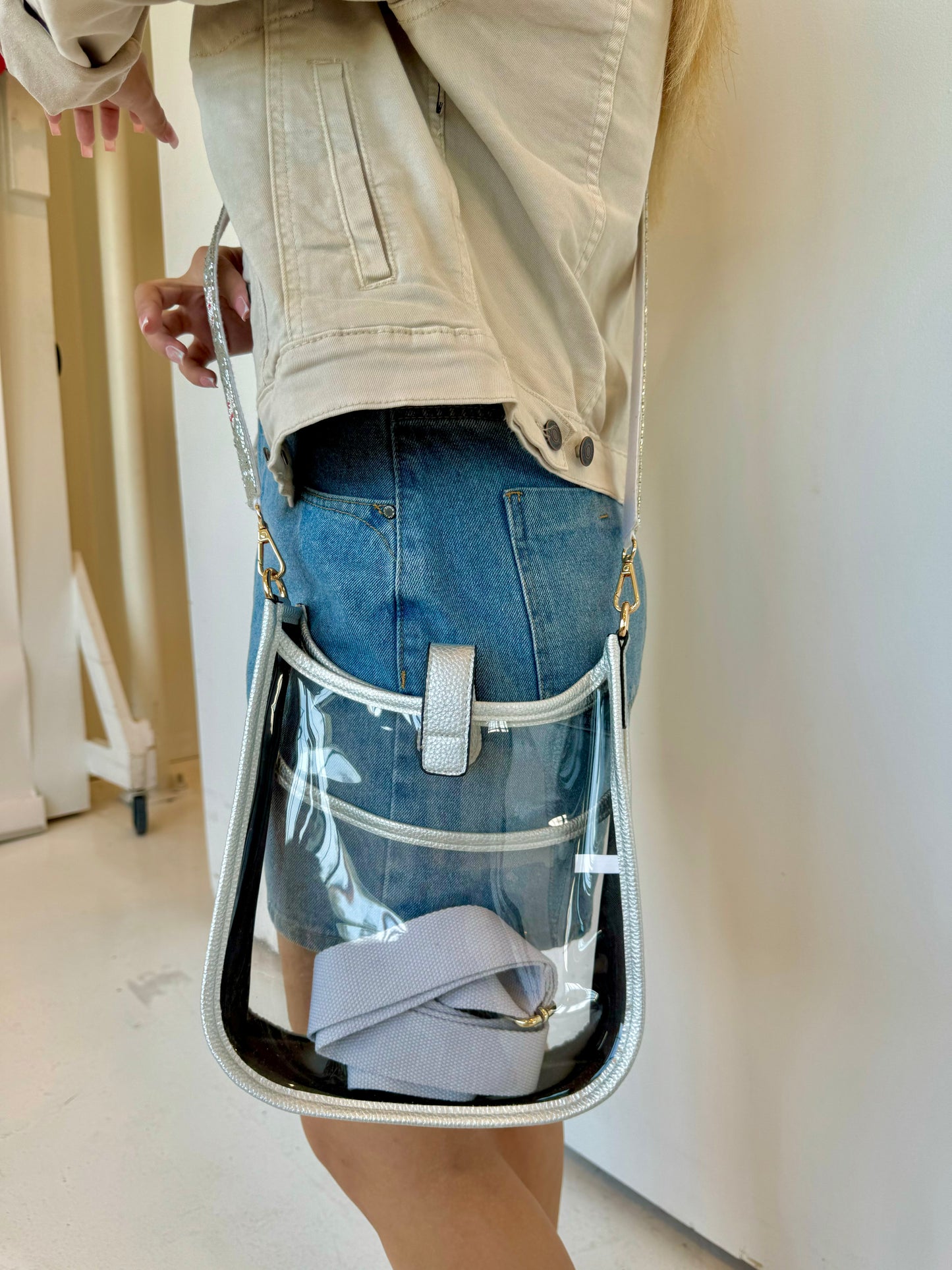 kate clear bag