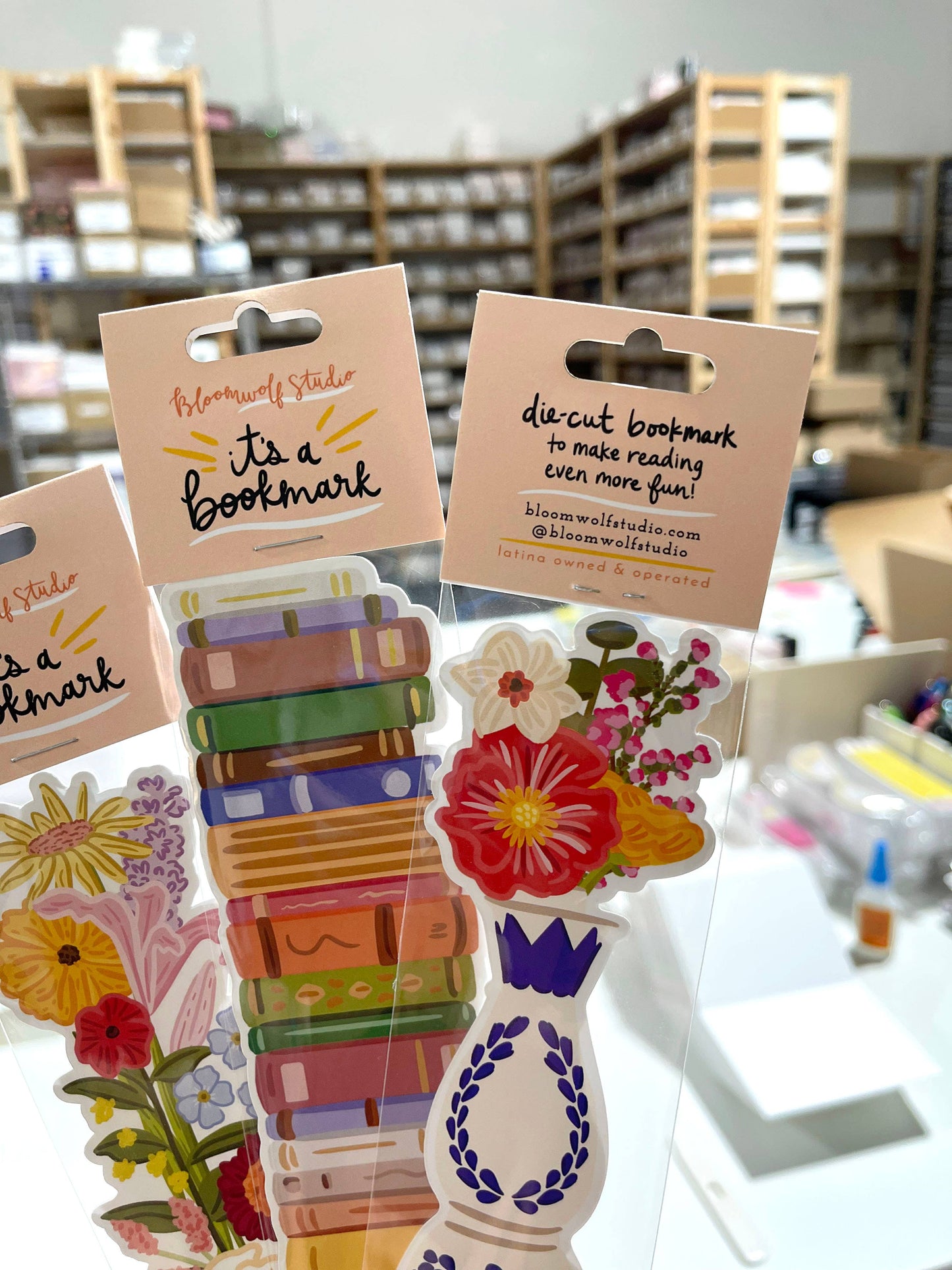 Llama Die Cut Bookmark