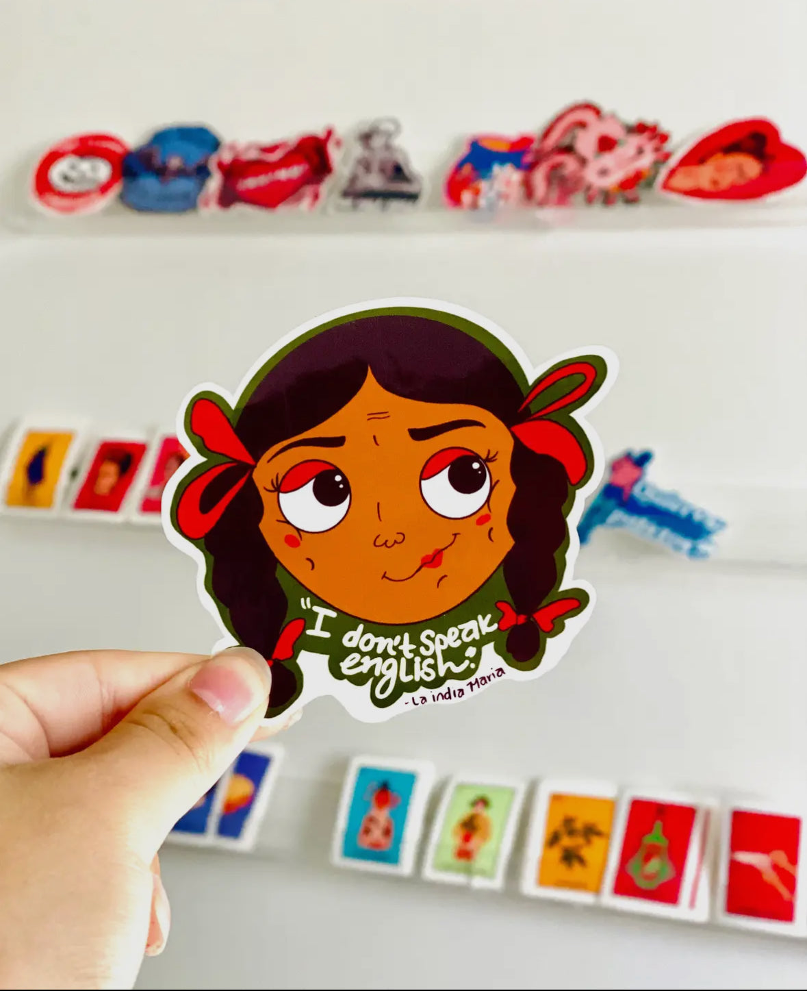 india maria sticker