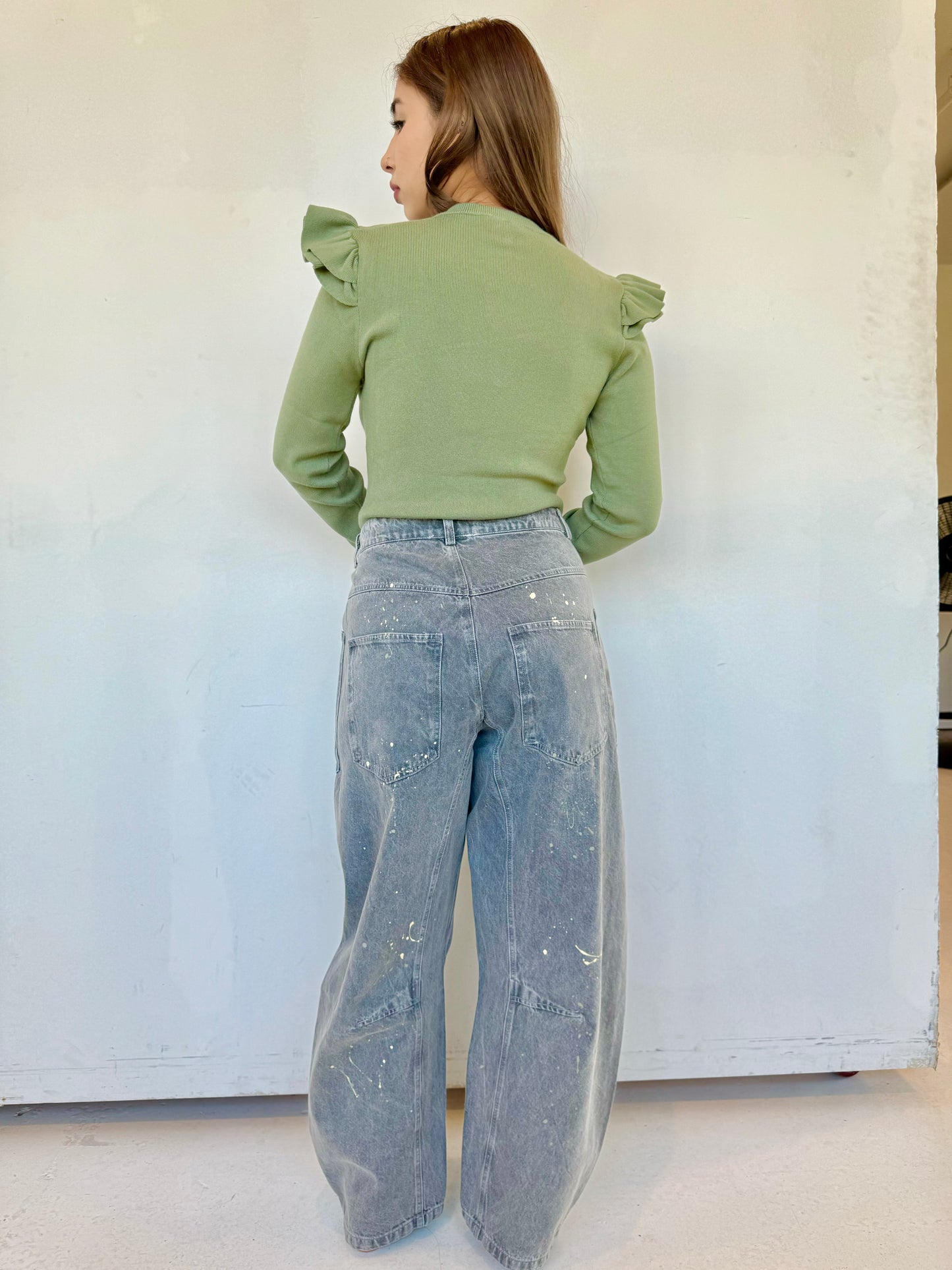 Clay winter top
