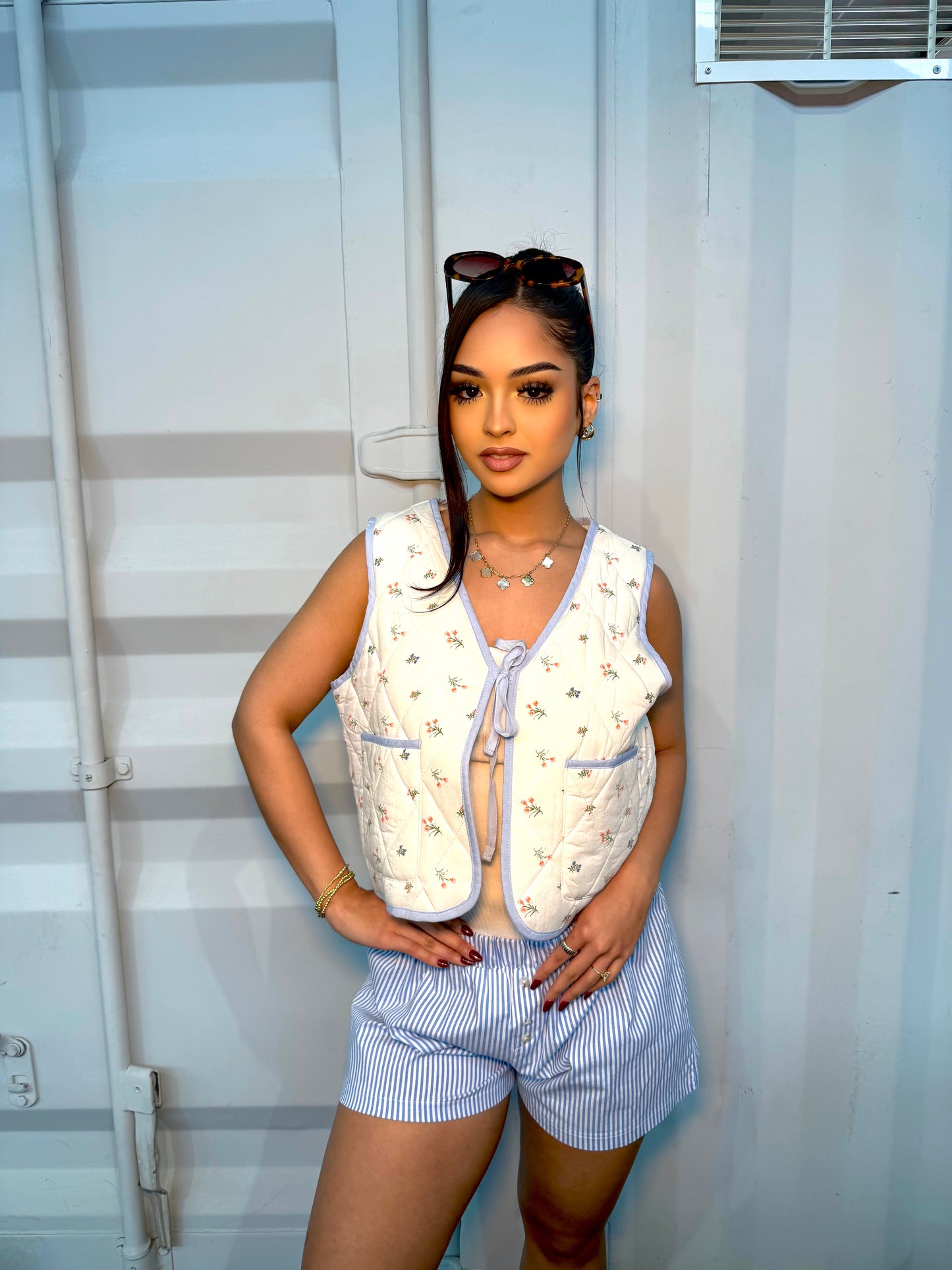 Fuimos amor floral vest