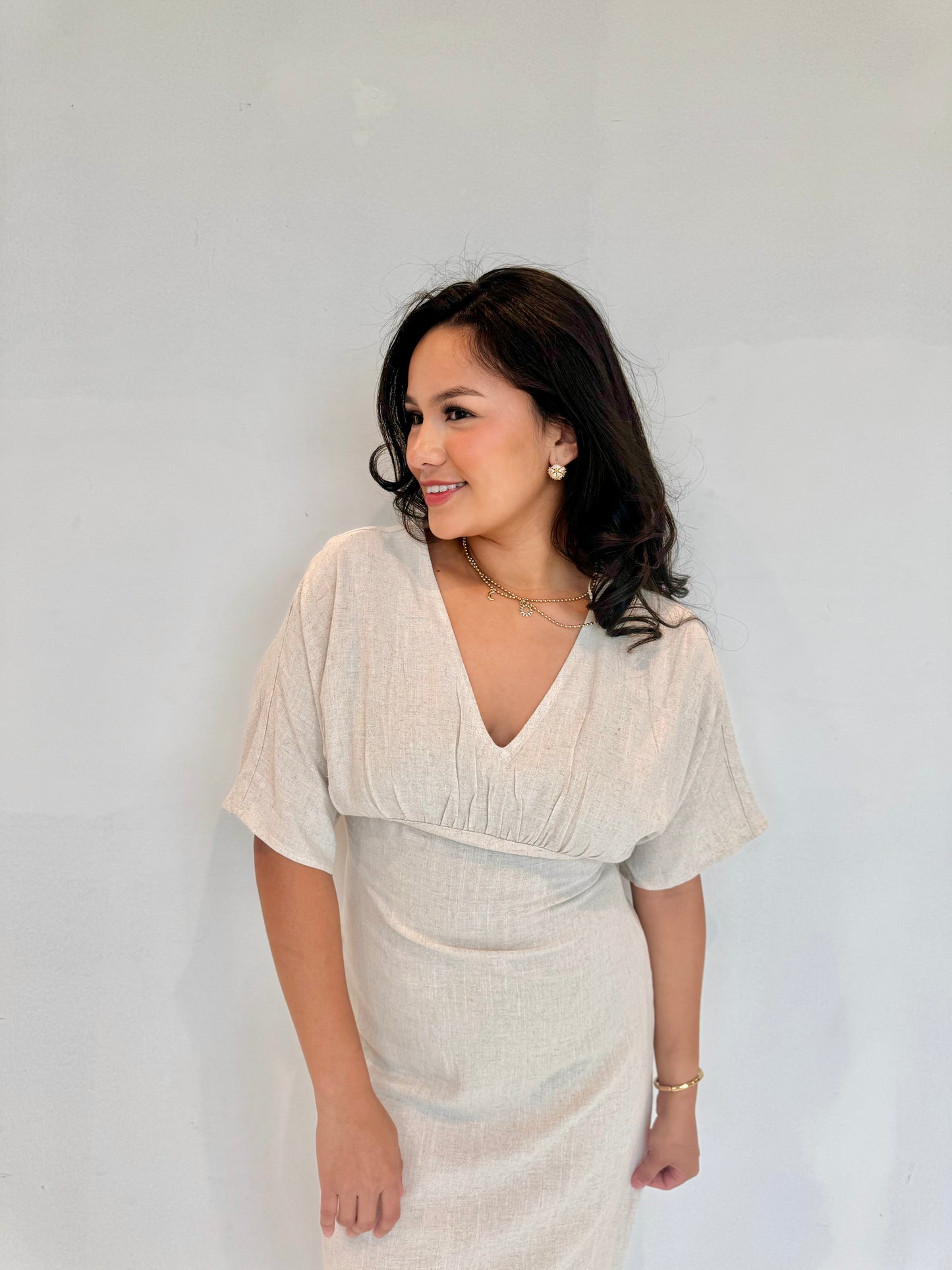 treasure linen dress