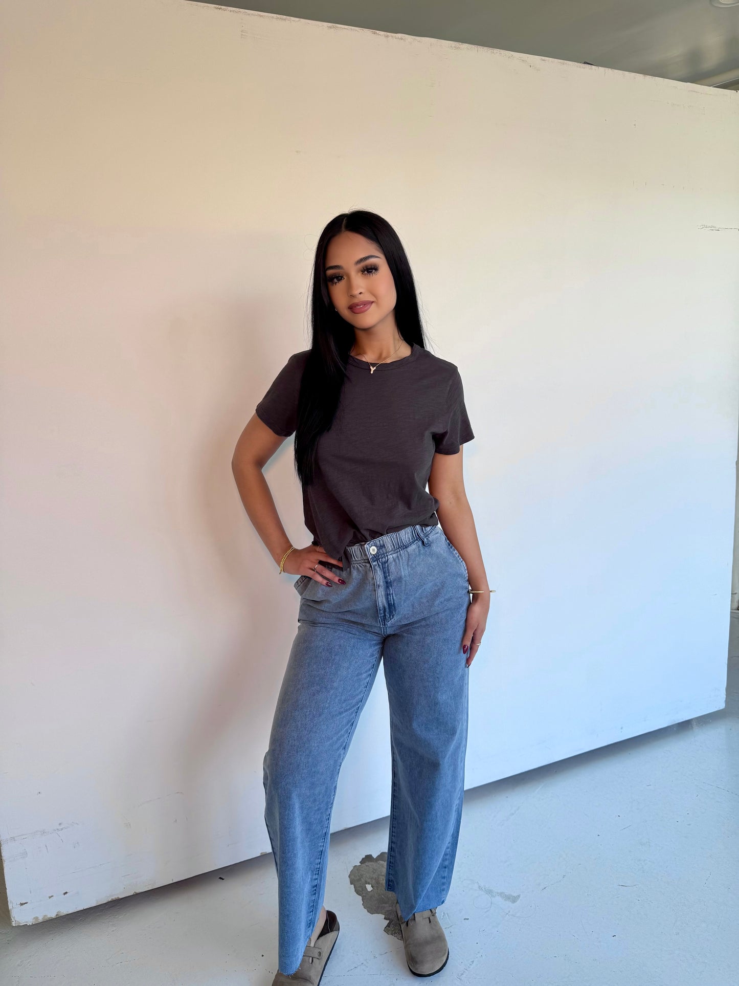 Feels like denim pants