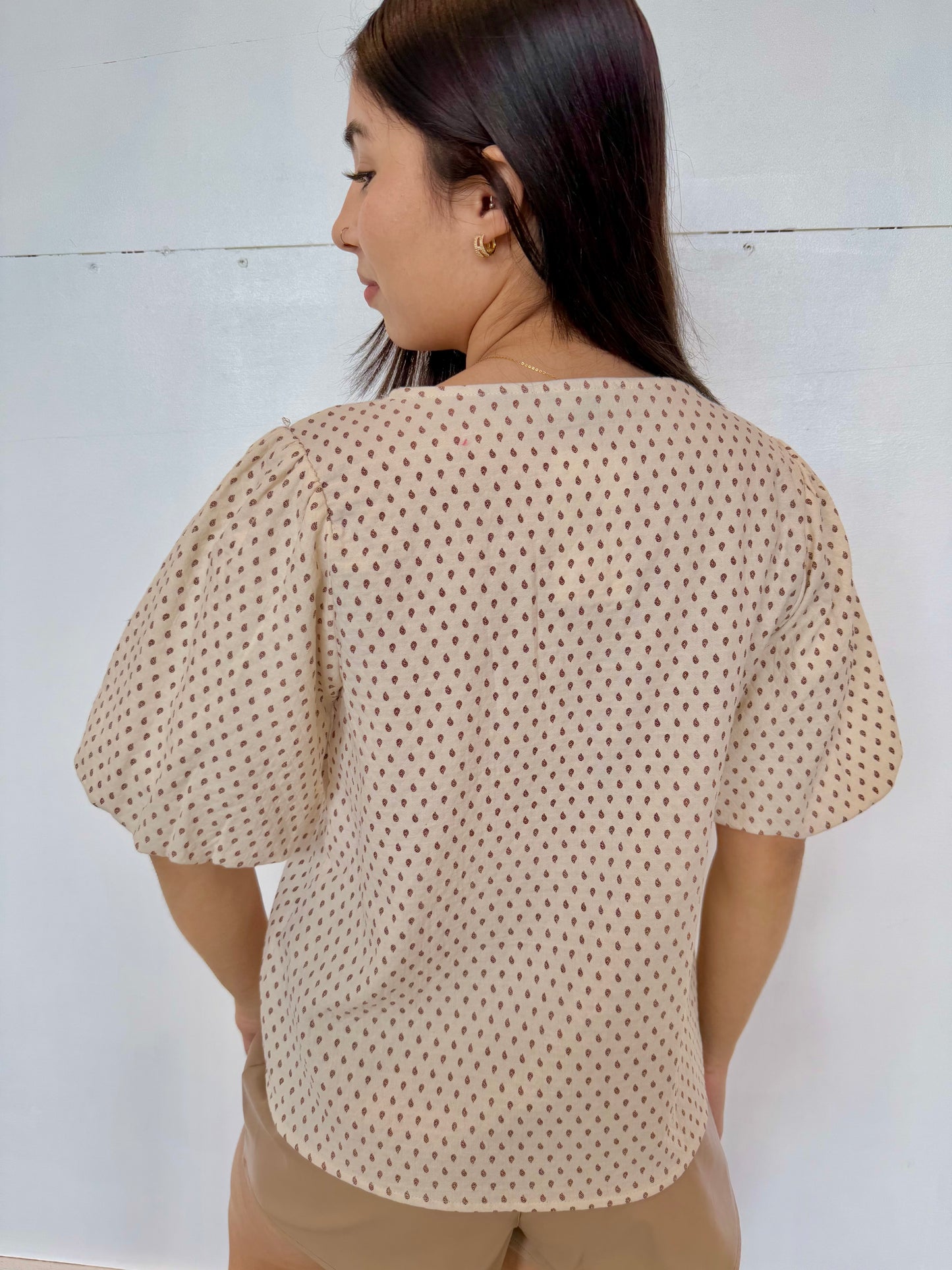 Charlotte woven top