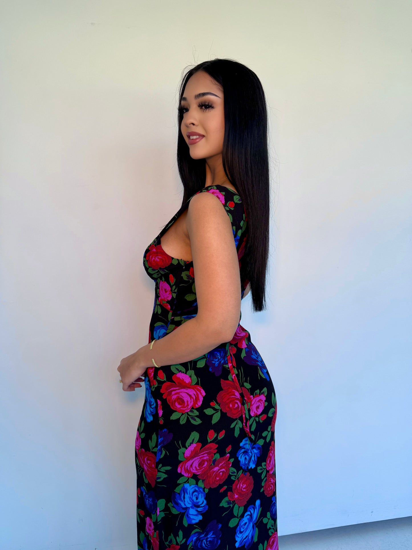 Blooming rose dress