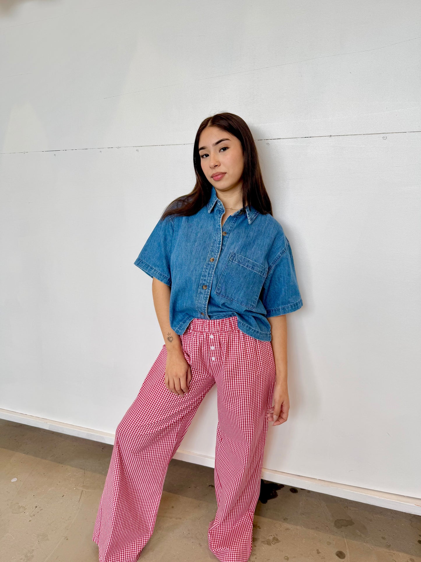 Annie gingham pants