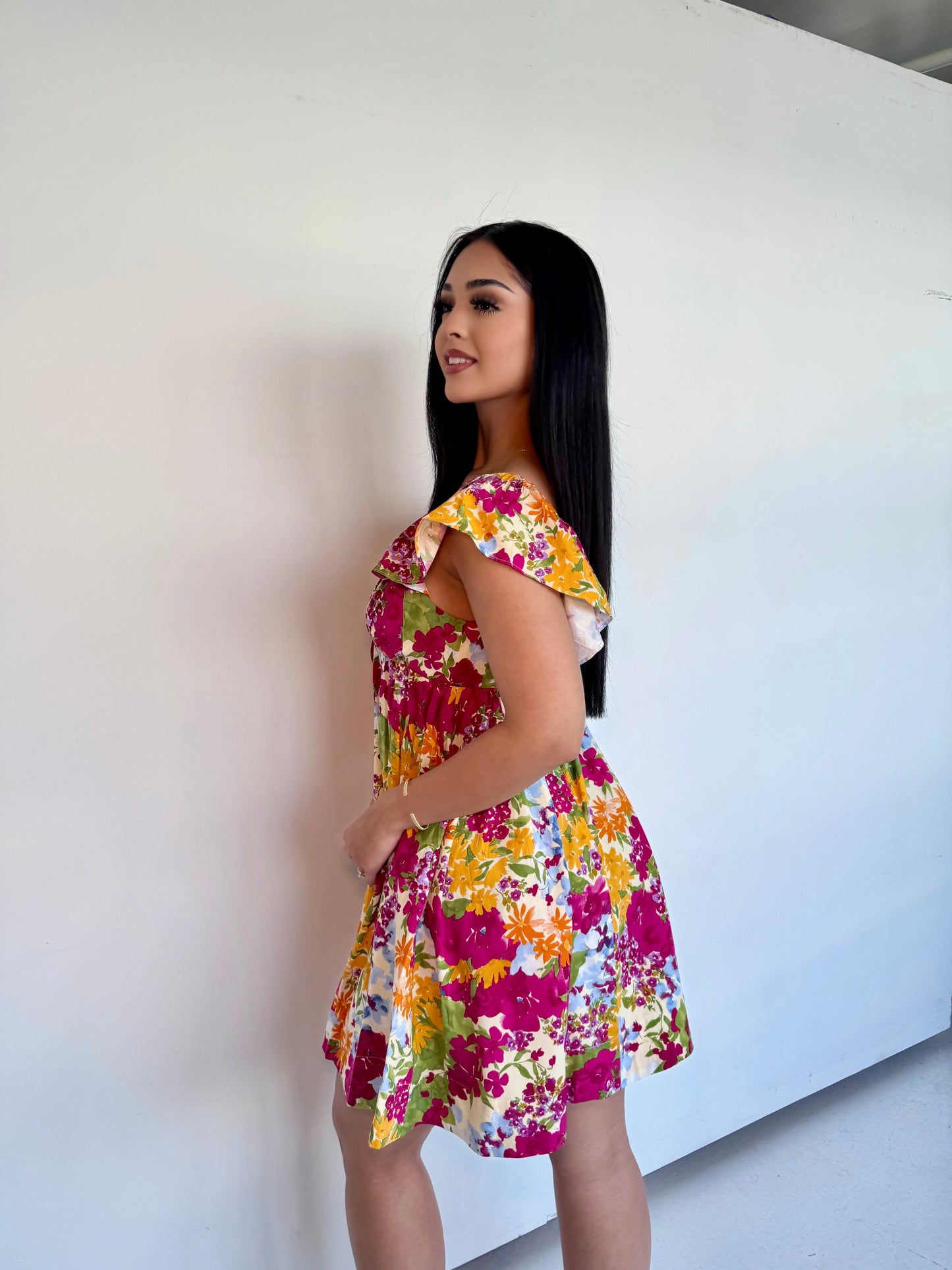 Garden flower dress