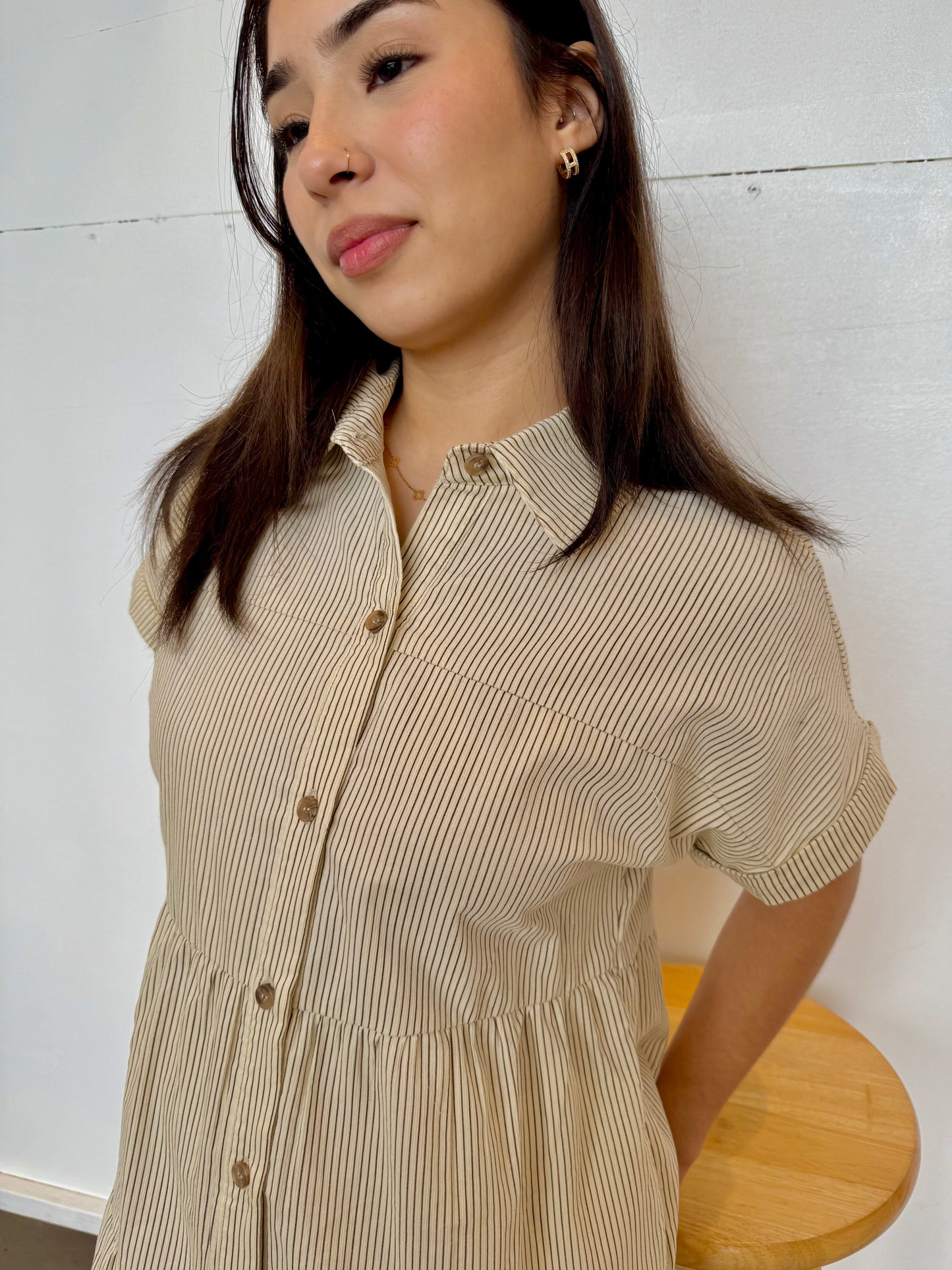 Asha choco dress