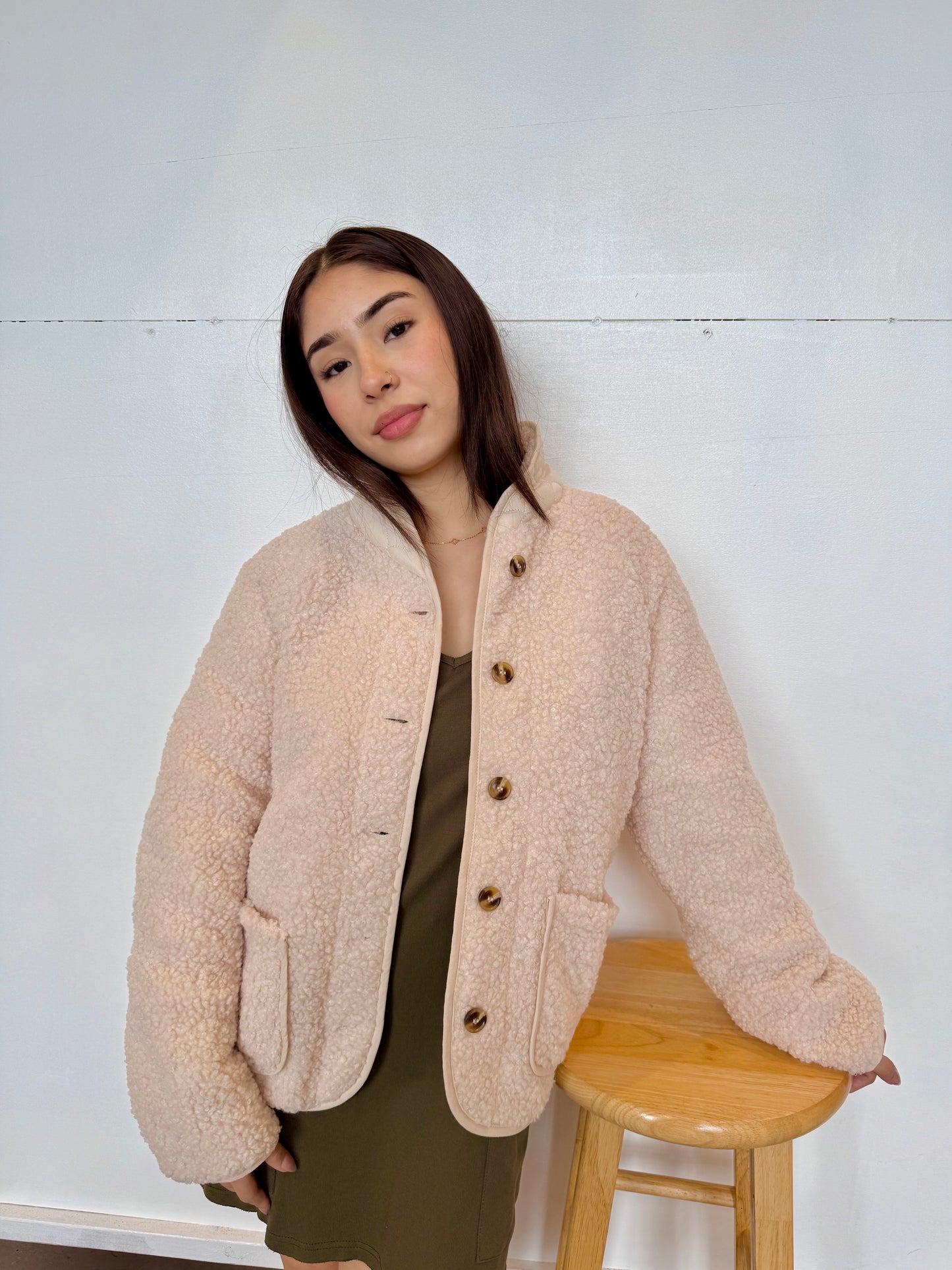 taylor sherpa jacket