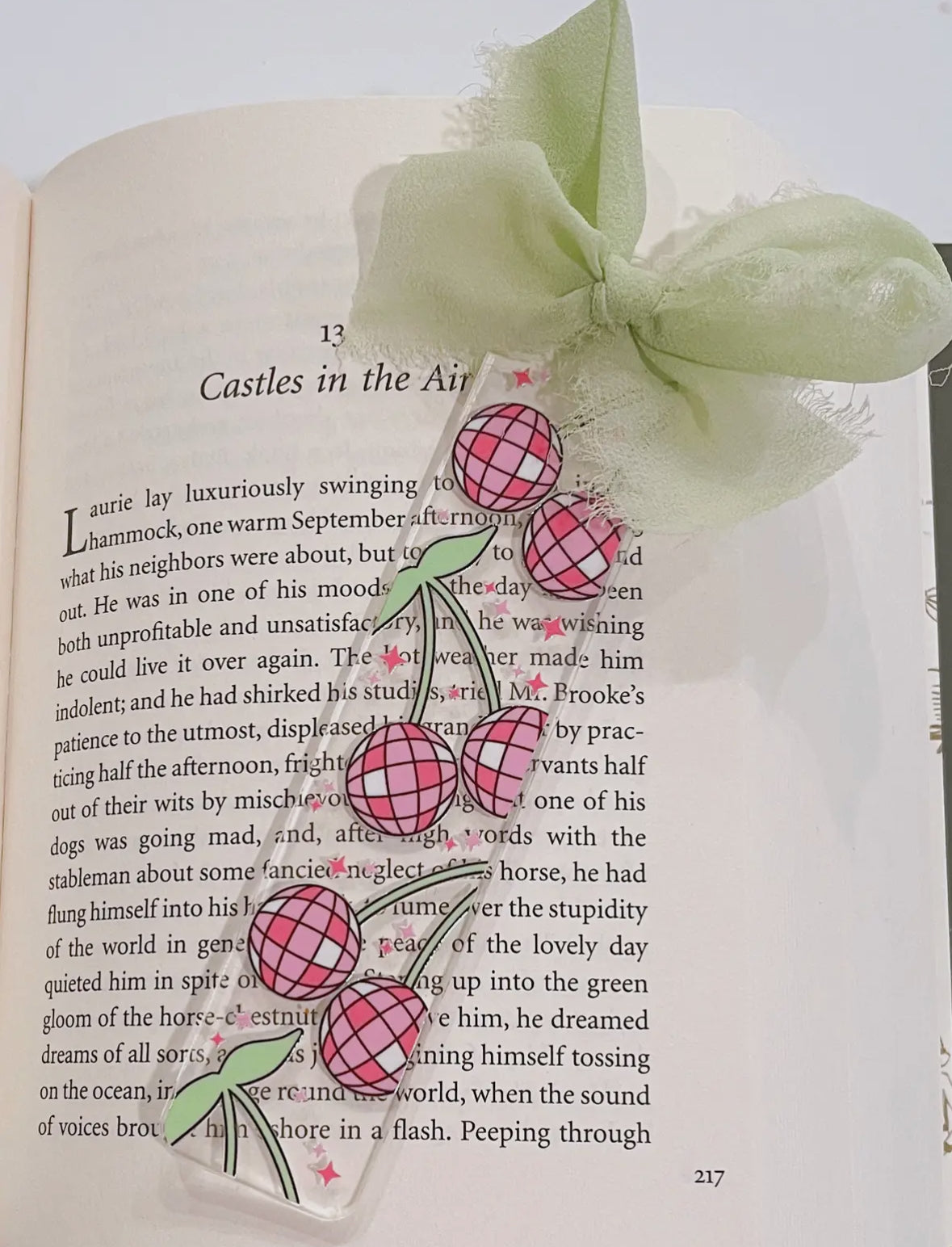 Acrylic bookmarks