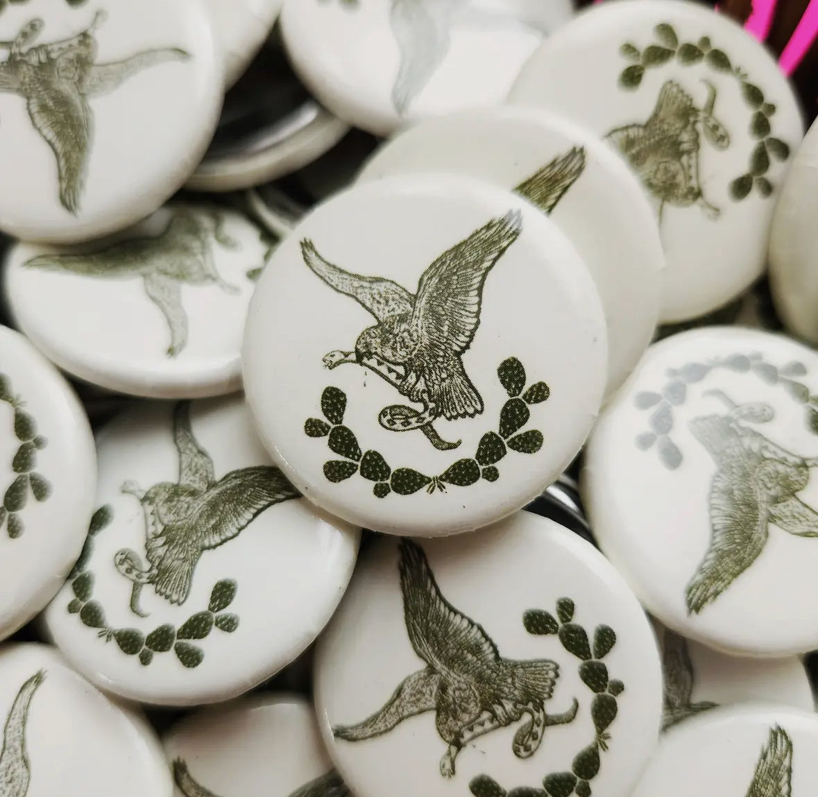 mexican eagle pin