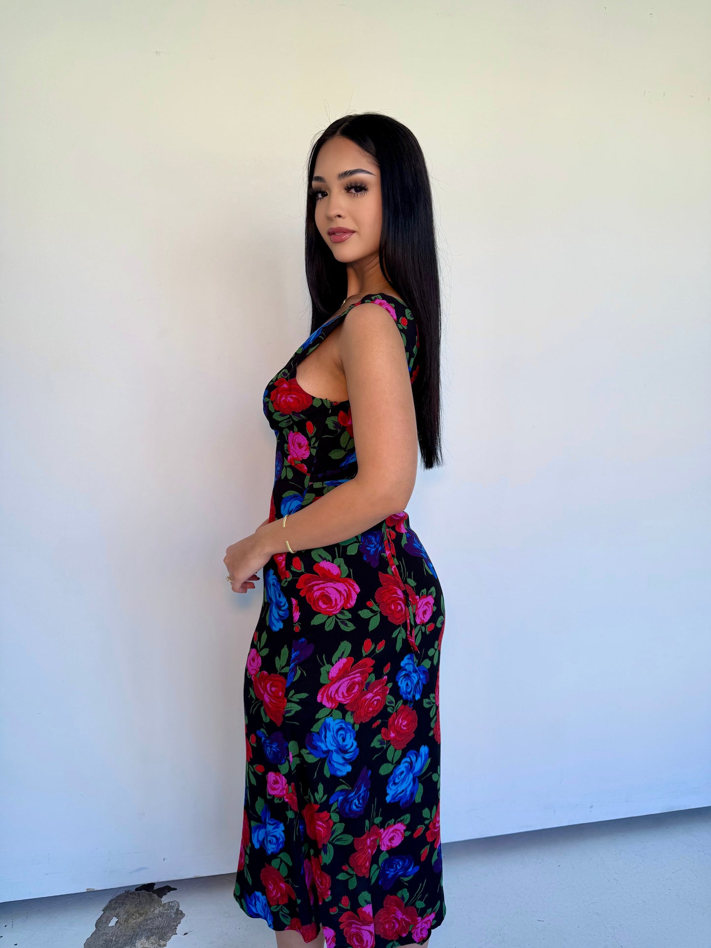 Blooming rose dress