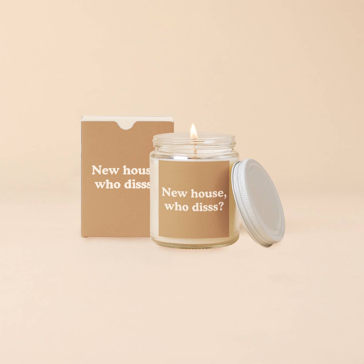 Candle Jar w/Lid - Yippie (Top Seller!)