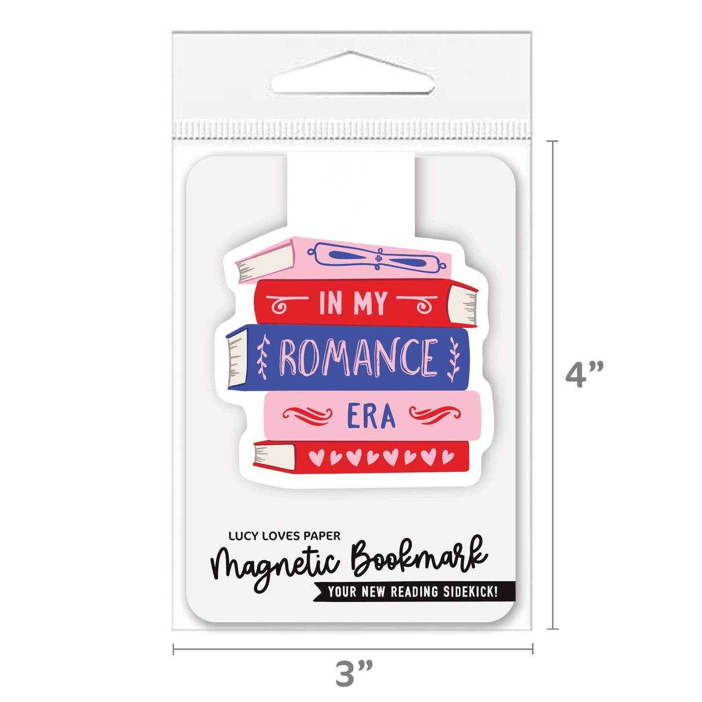 Magnetic Bookmark | My Romance Era Book Pile