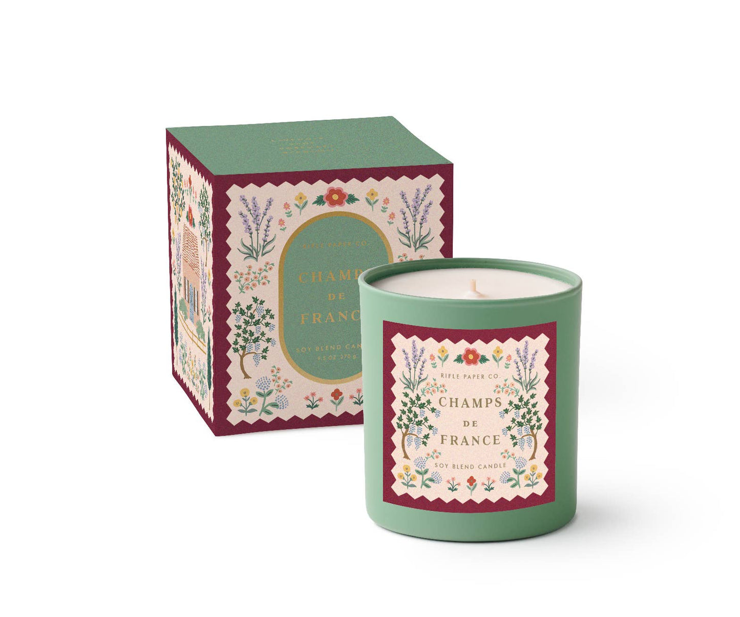 Country Farm Champs de France 9 oz Glass Candle