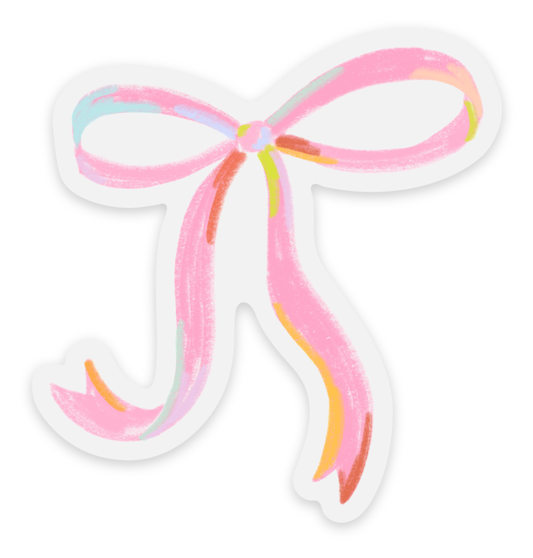 Bow Sticker