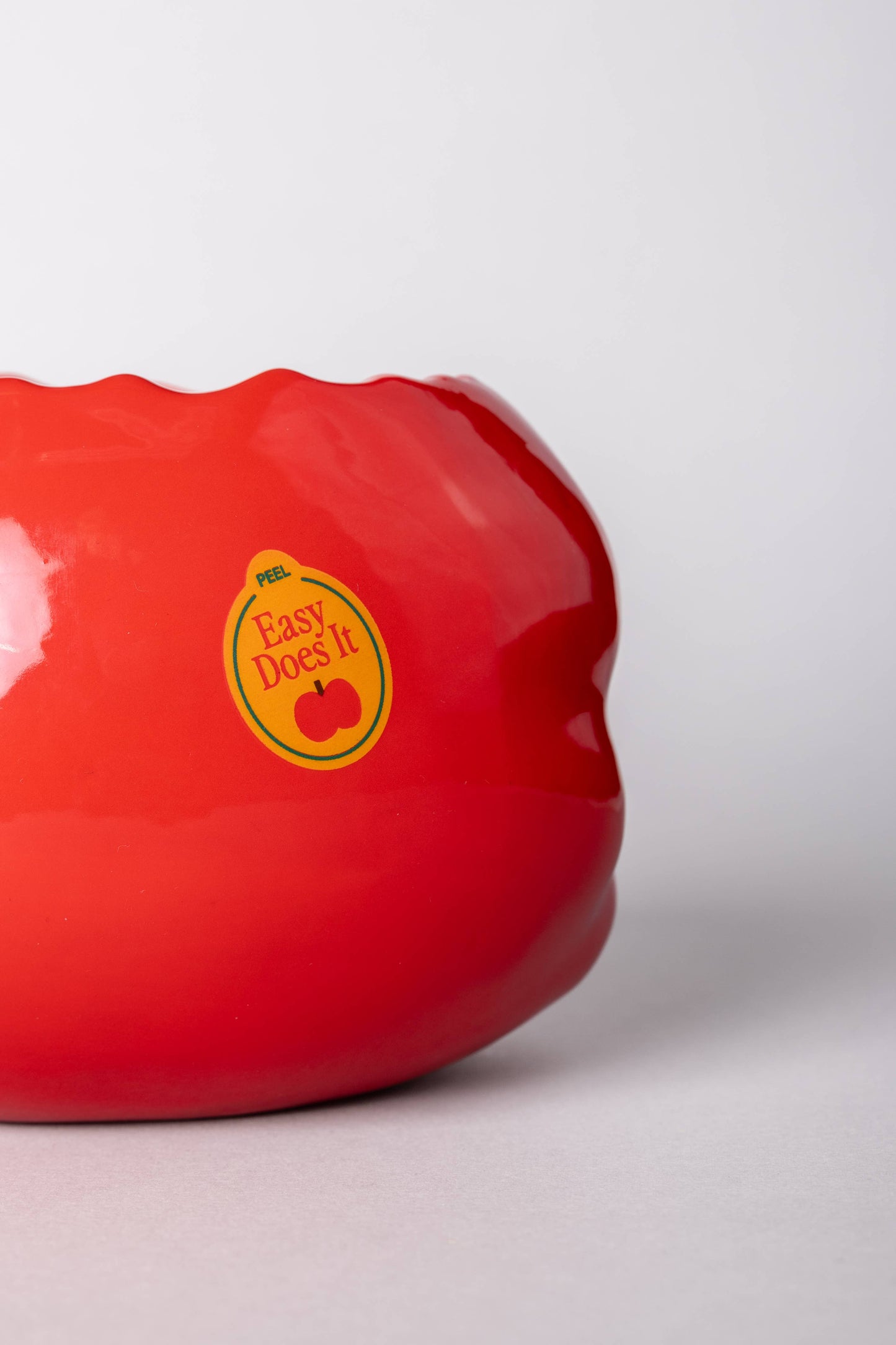 Ceramic Pencil Cup, Apple