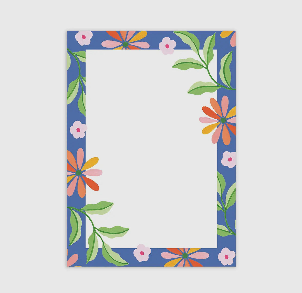 blue jardin notepad