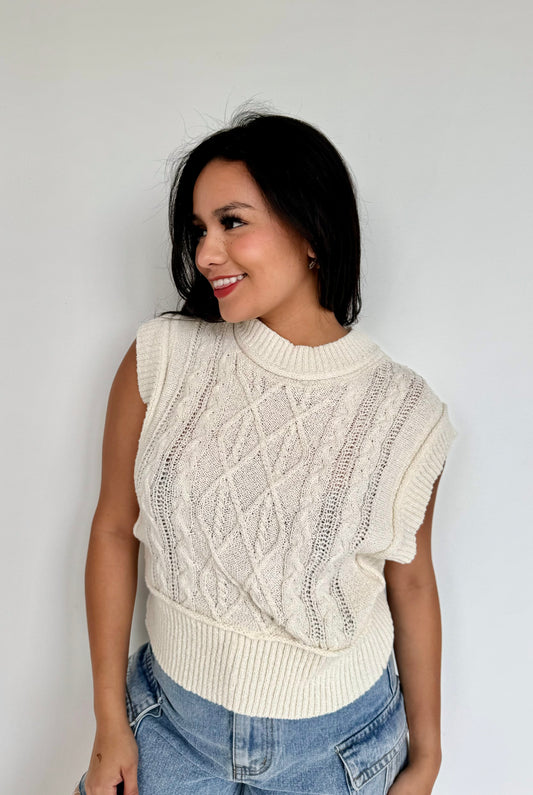 amari sweater vest