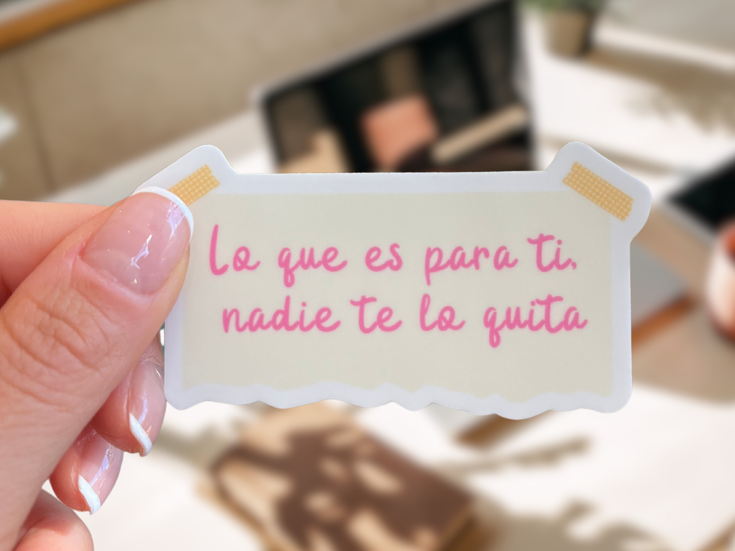 Para Ti Sticky Note Sticker