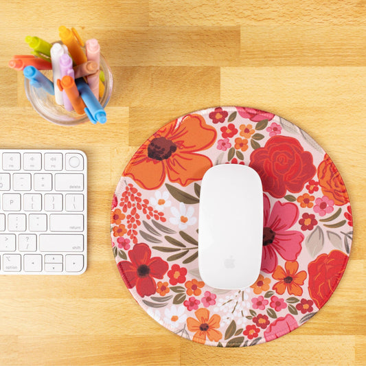 Rosewood Blooms Mousepad