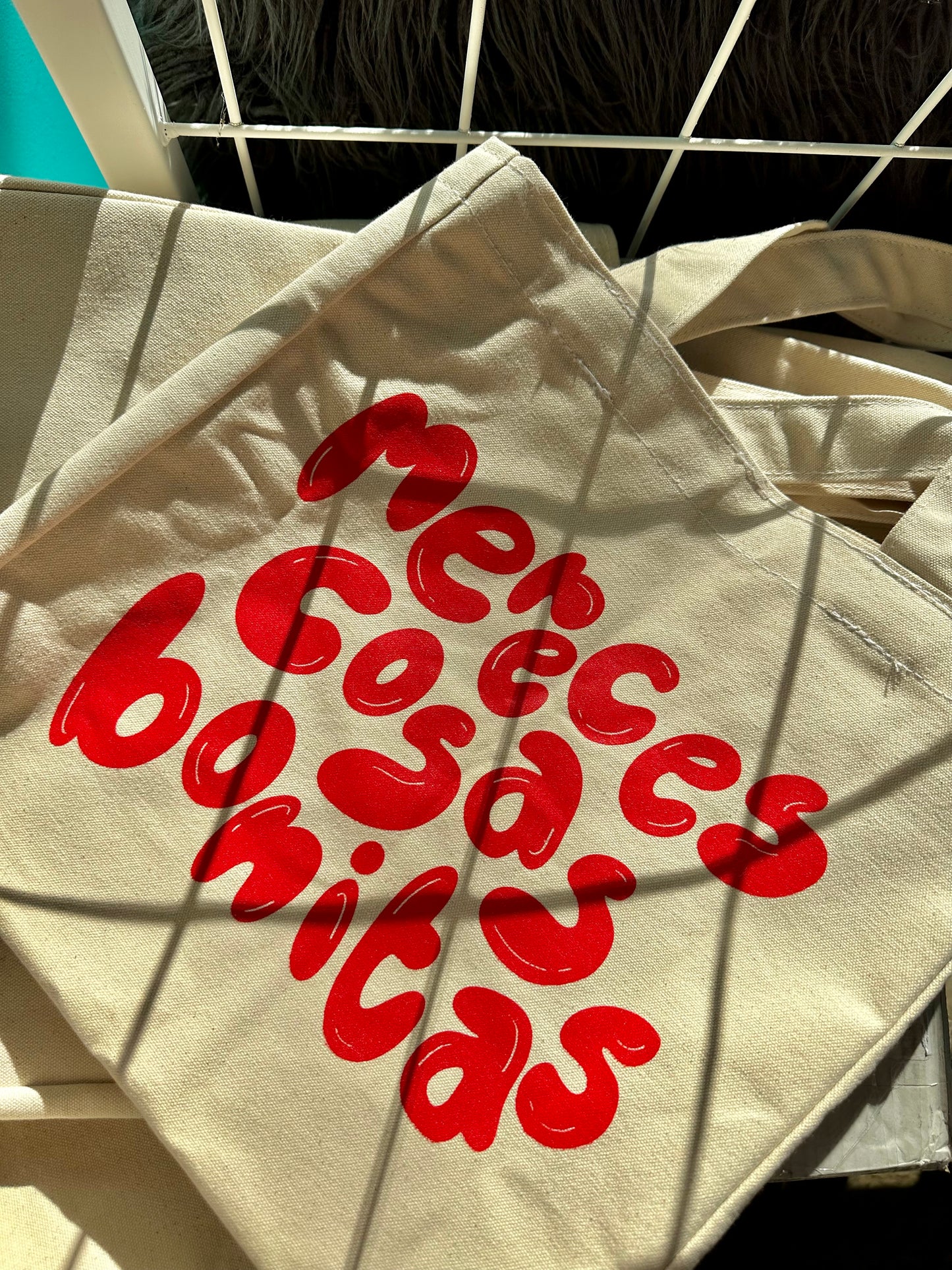 mereces cosas bonitas tote bag