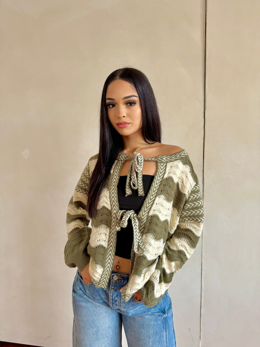 Annie crochet sweater