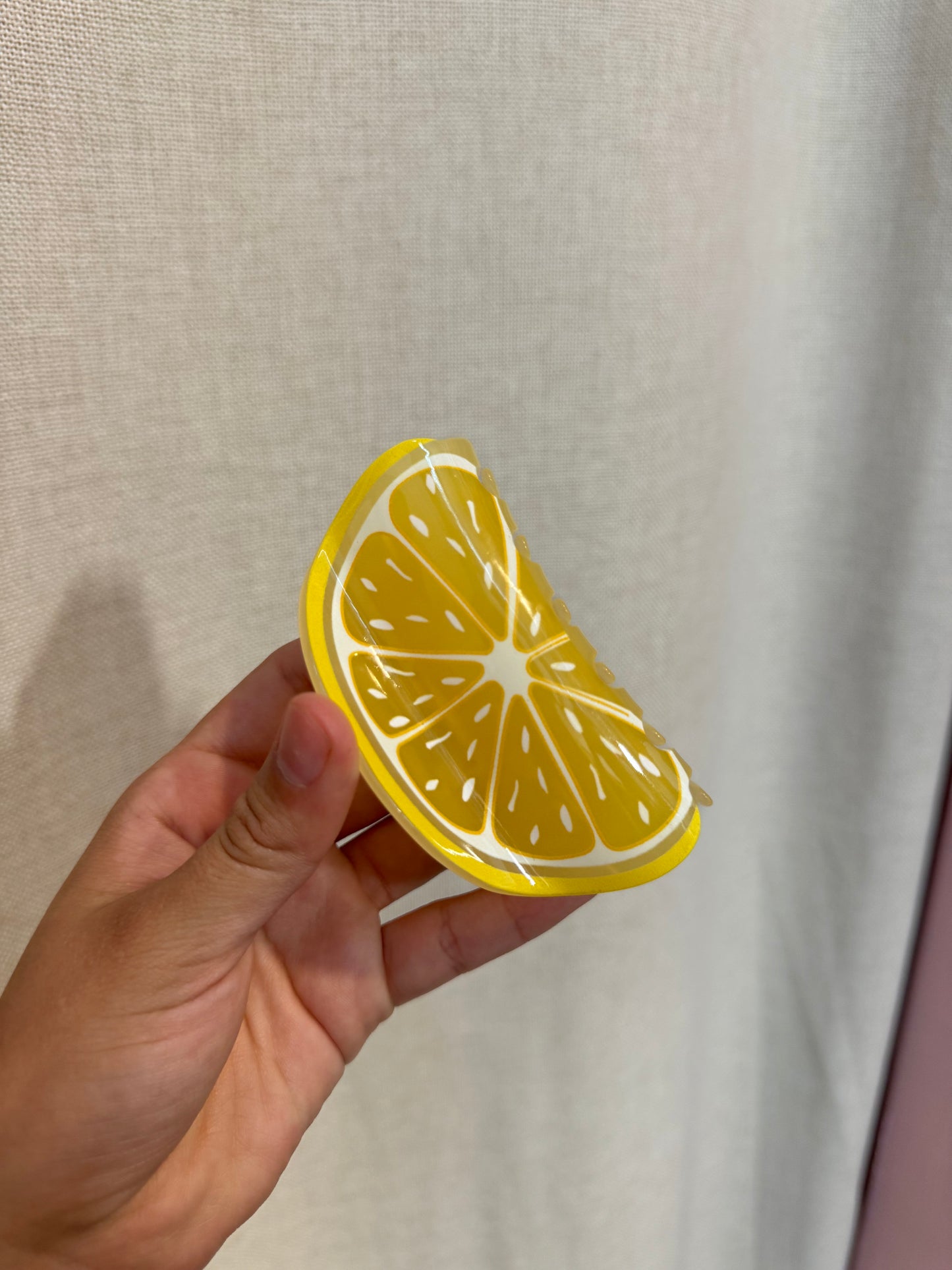 fruit hair clips