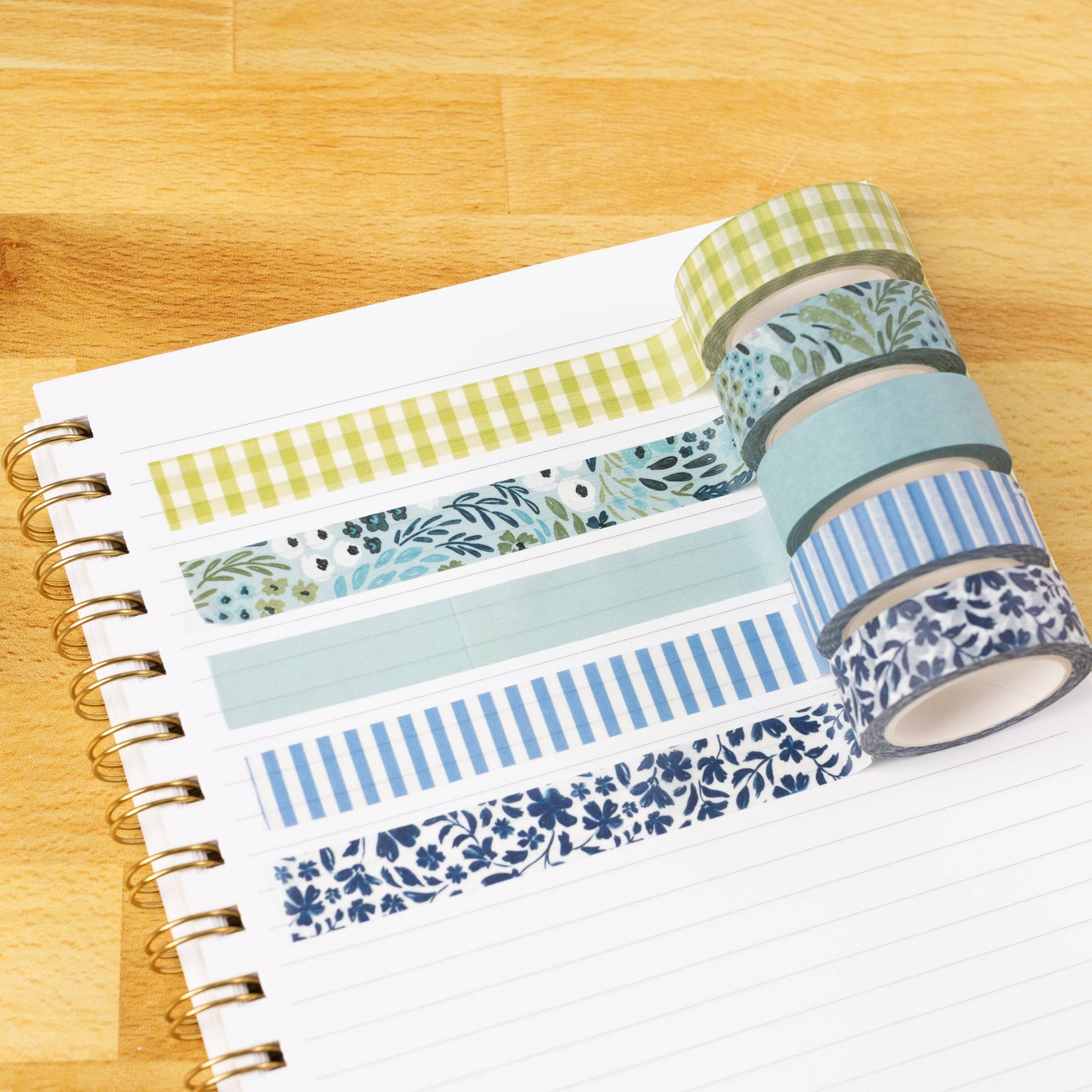 Blue Stripes Washi Tape
