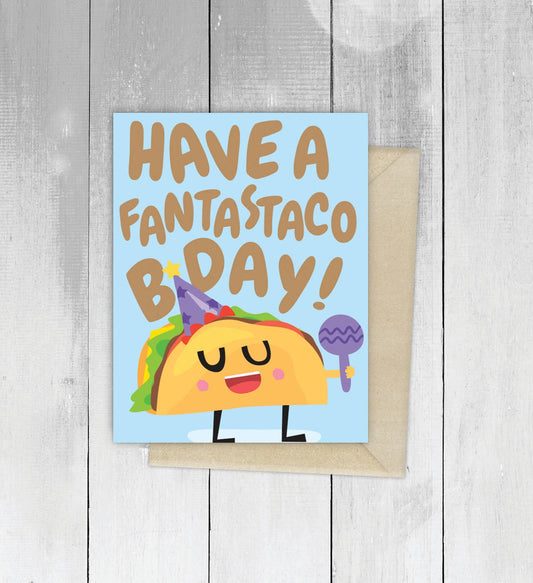 Fantastaco Birthday Spanish Greeting Card