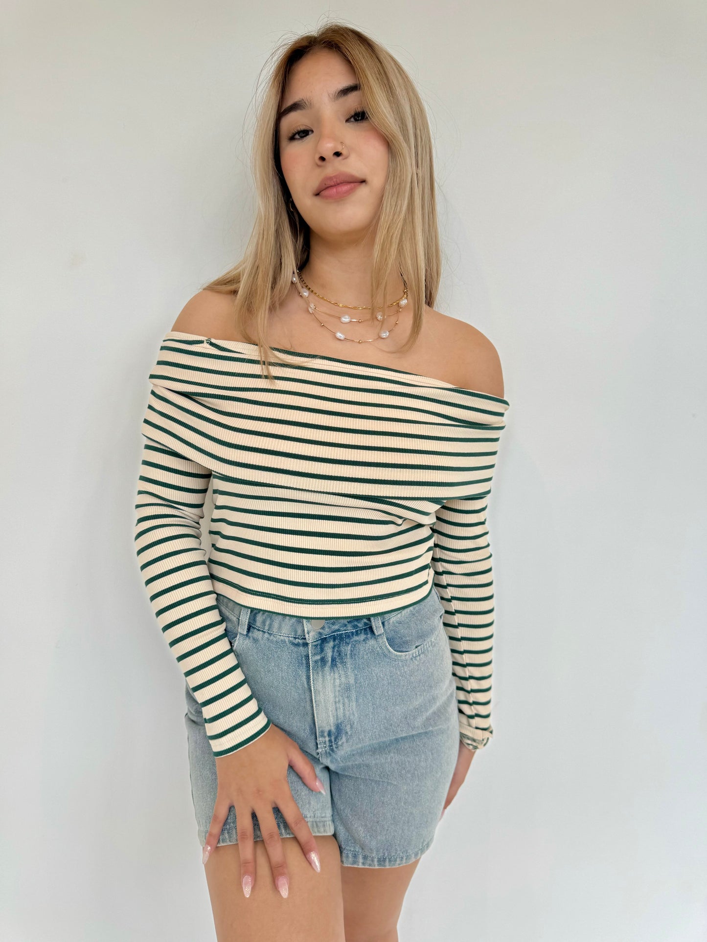 Genesis stripe top