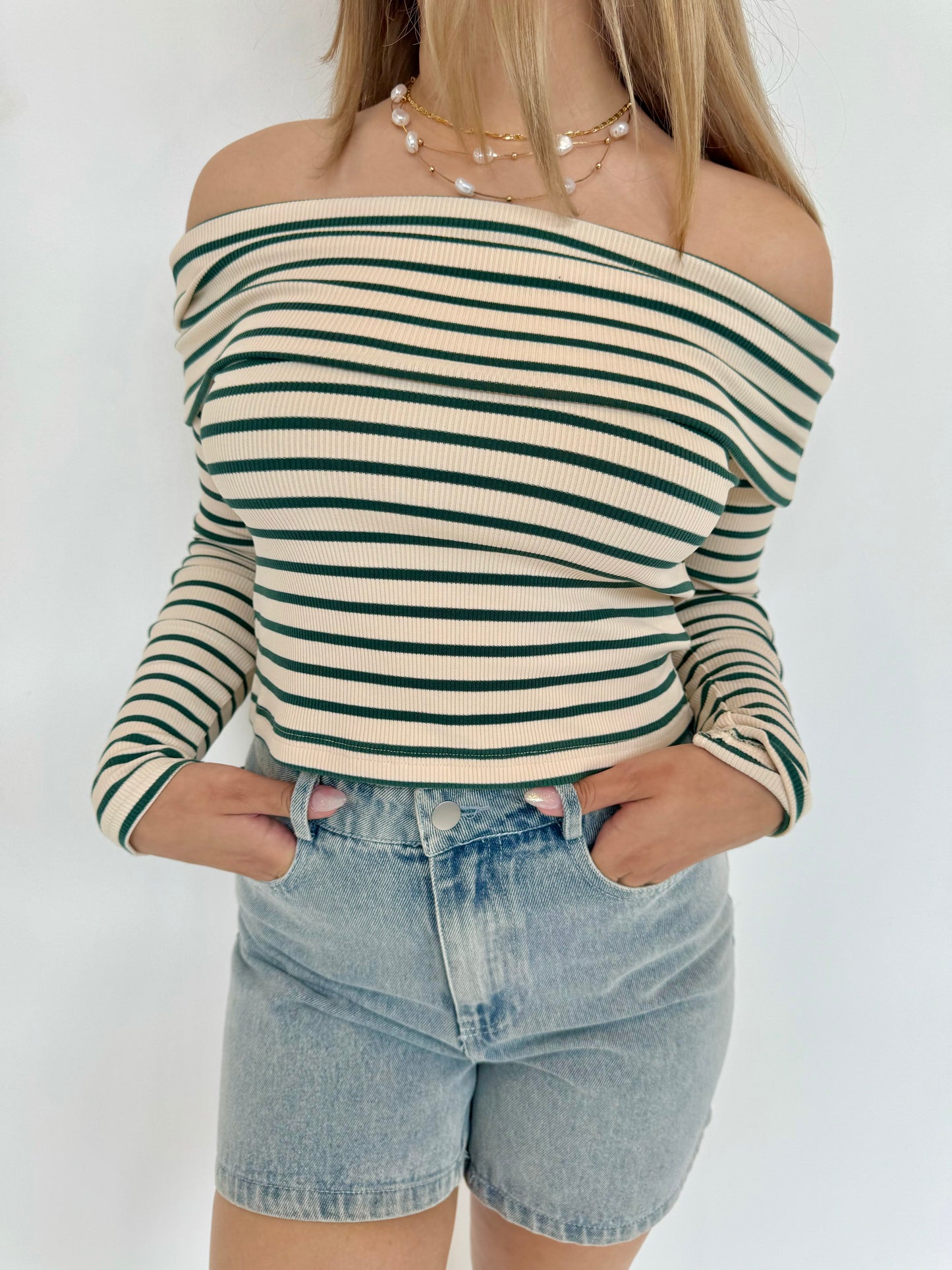 Genesis stripe top