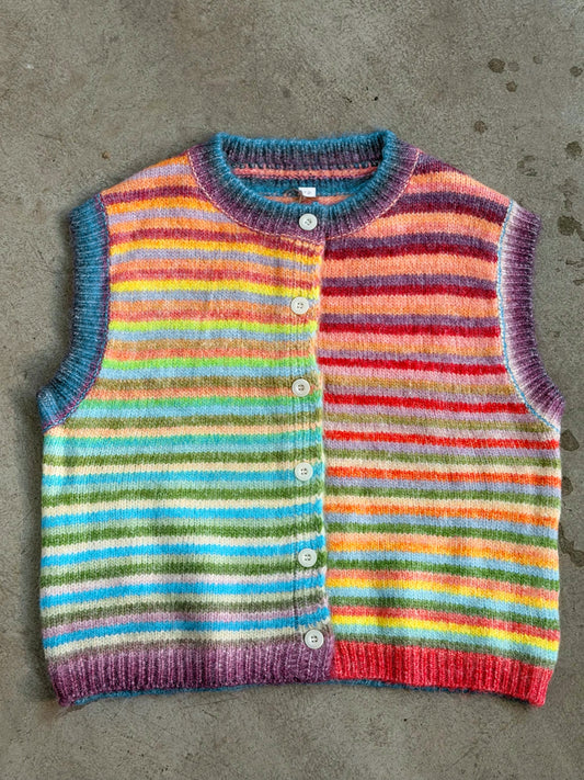 rainbow vest