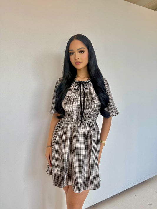 Jenny gingham dress