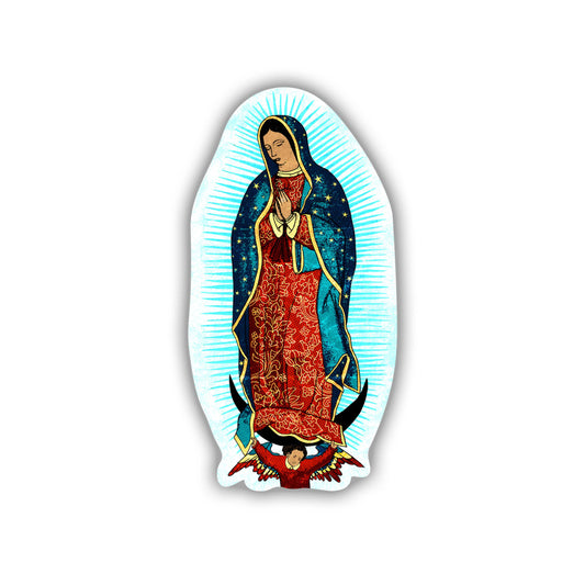 Virgen De Guadalupe Mexican Vinyl Sticker