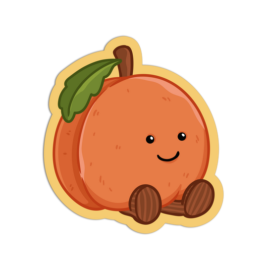 Orange Stuffed Animal Stickers