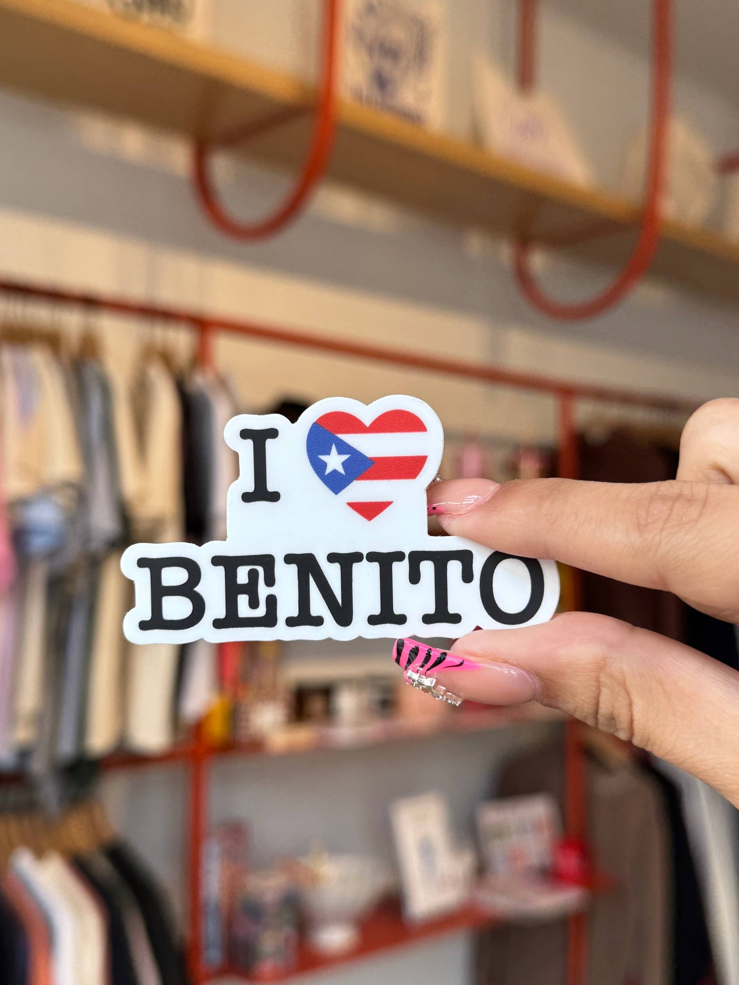 I <3 Benito sticker