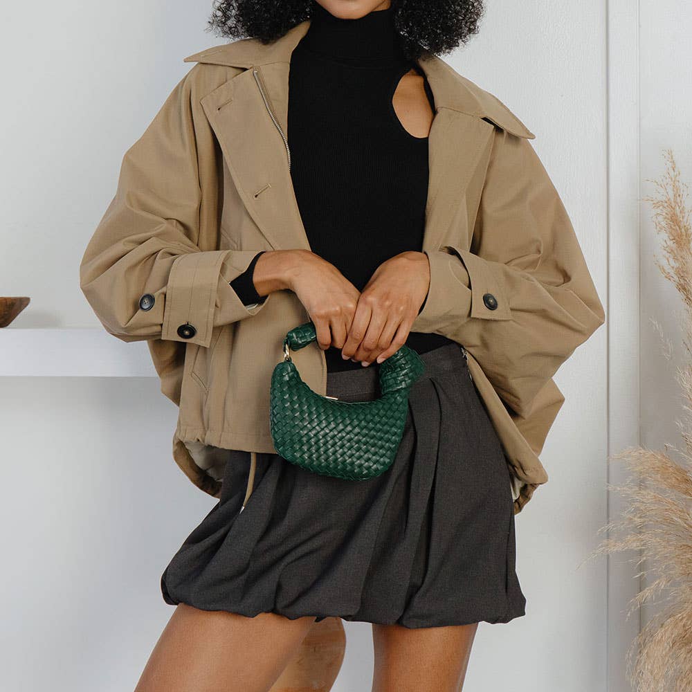 Brigitte Espresso Recycled Vegan Bag Charm
