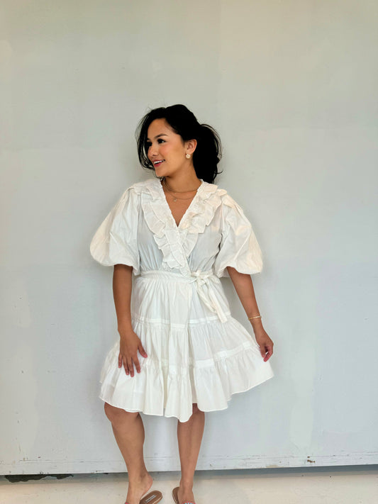 talluah white dress