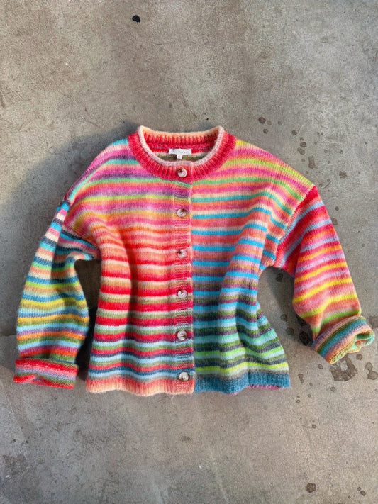 rainbow cardigan