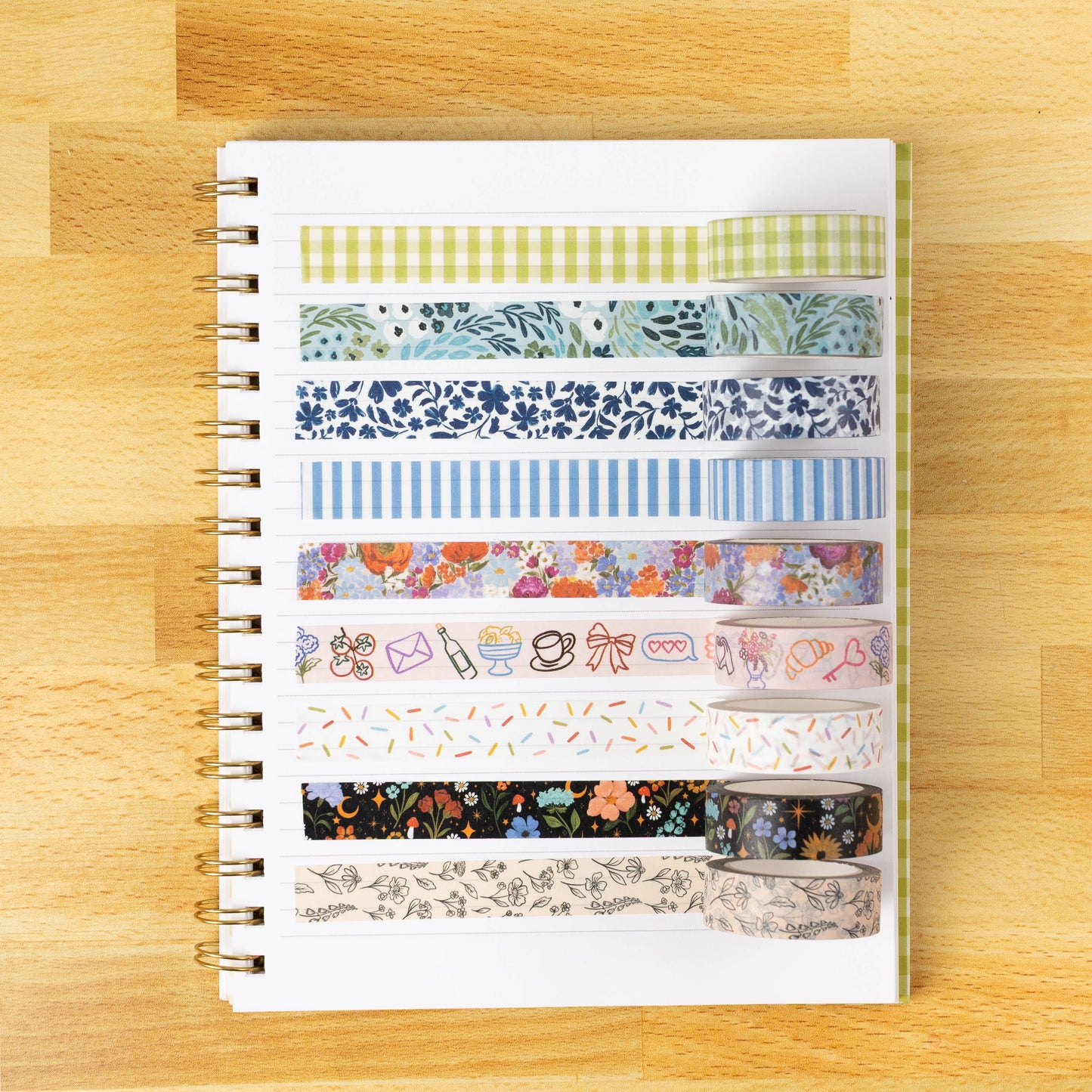 Blue Stripes Washi Tape