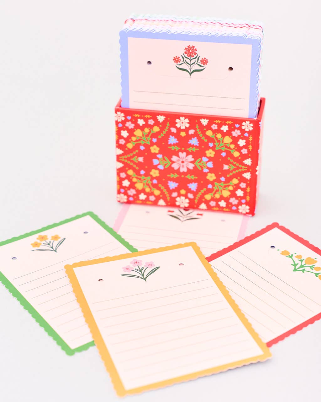 Take Note Tab Notes, Folk Floral