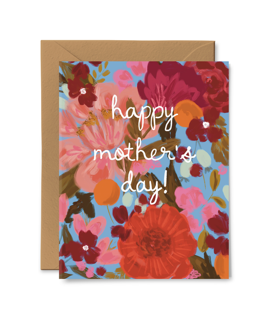 Mother's Day Flowers Card