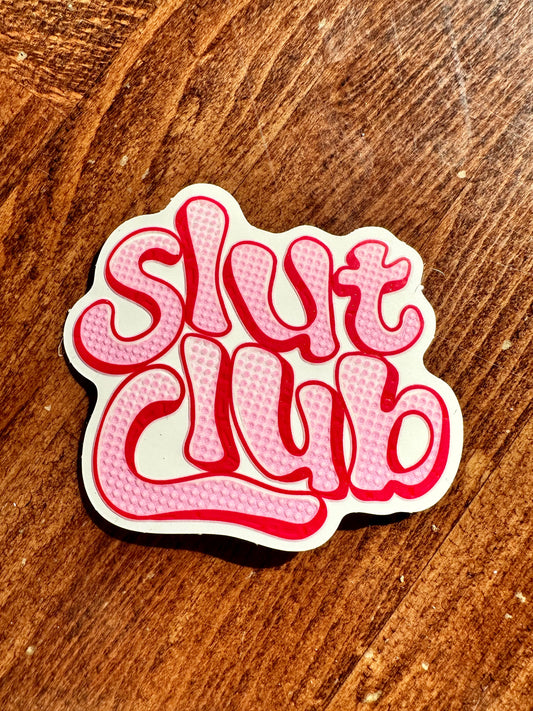 slut club sticker