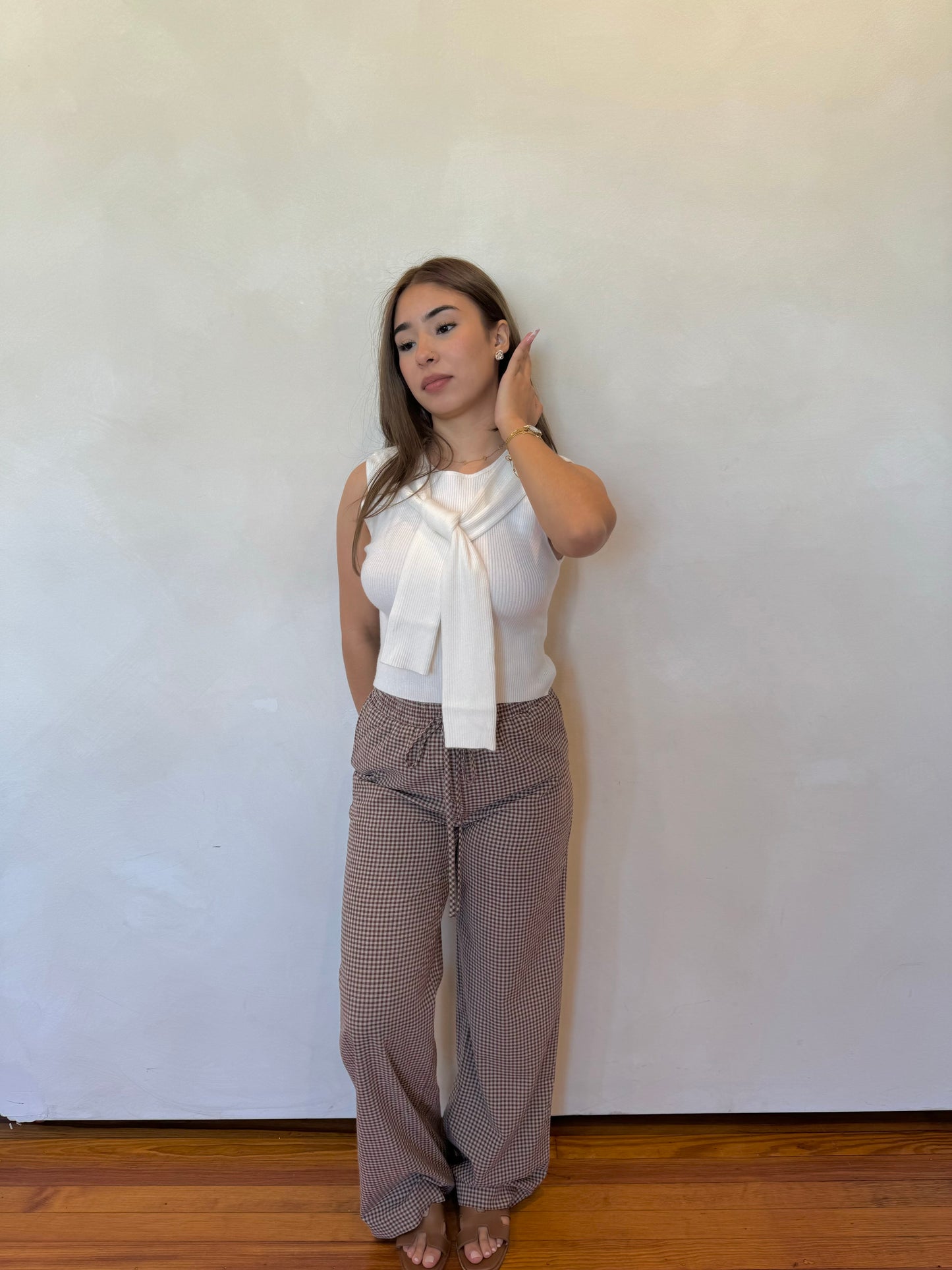 Mila gingham pants