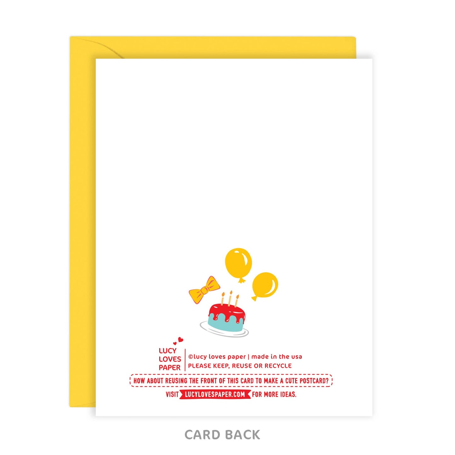 So Excited Birthday Card (A2)