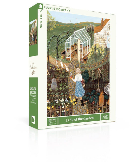 Lady of the Garden - 750 Piece Spring Jigsaw Puzzle