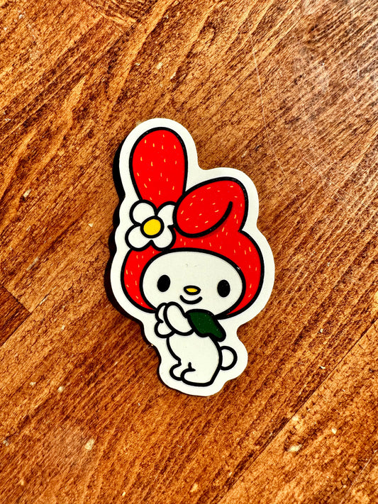 sanrio strawberry sticker
