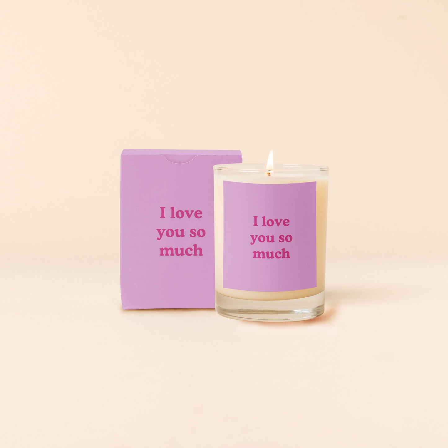 NEW! Candle Rocks Glass - Yippie