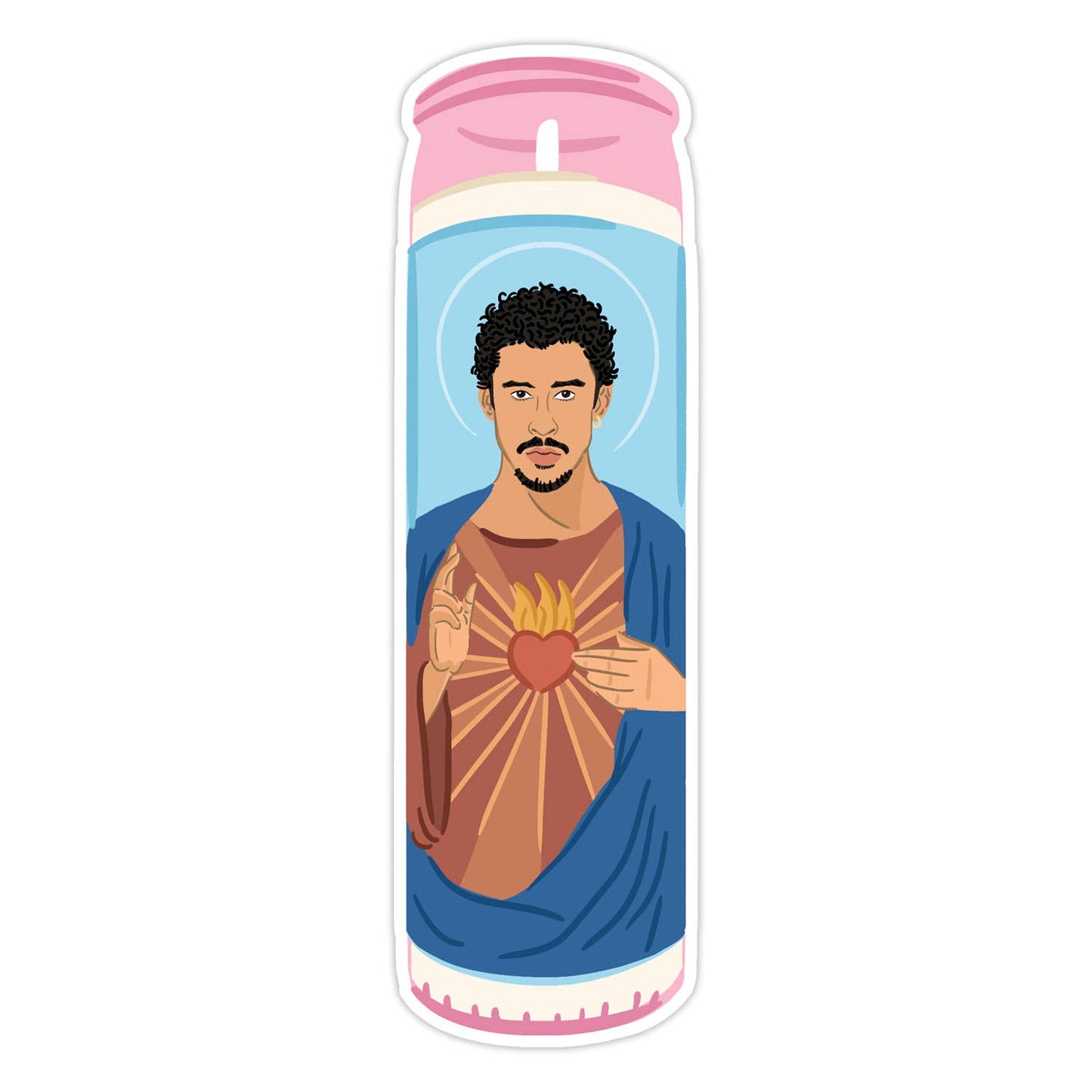 Benito Candle Die Cut Bookmark